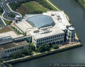 Wrigley Global Innovation Center in Chicago Aerial Photo