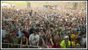 Festival Crowd at All Good Festival