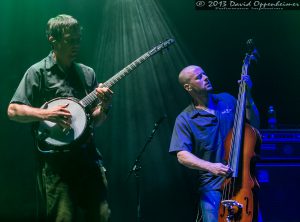 Dave Johnston and Ben Kaufmann with Yonder Mountain String Band