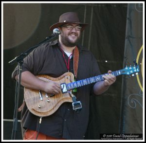 Zach Deputy with Everyone Orchestra at All Good Festival