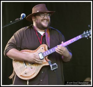 Zach Deputy with Everyone Orchestra at All Good Festival